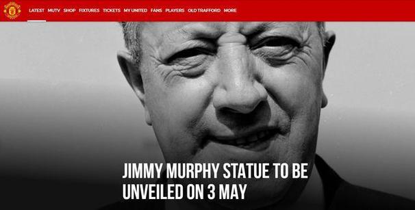 吉米墨菲雕像将于5月3日揭幕